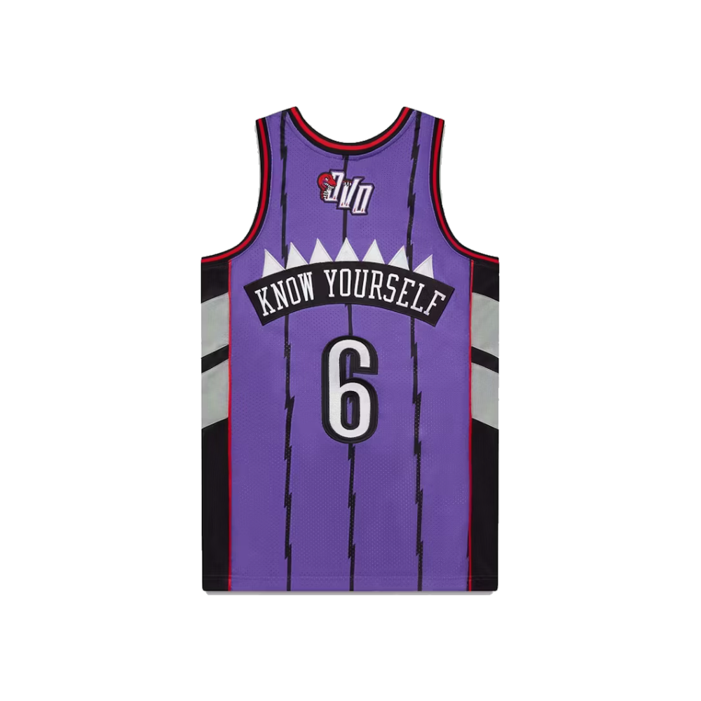 OVO Mitchell And Ness '95 Raptors Basketball Away Jersey