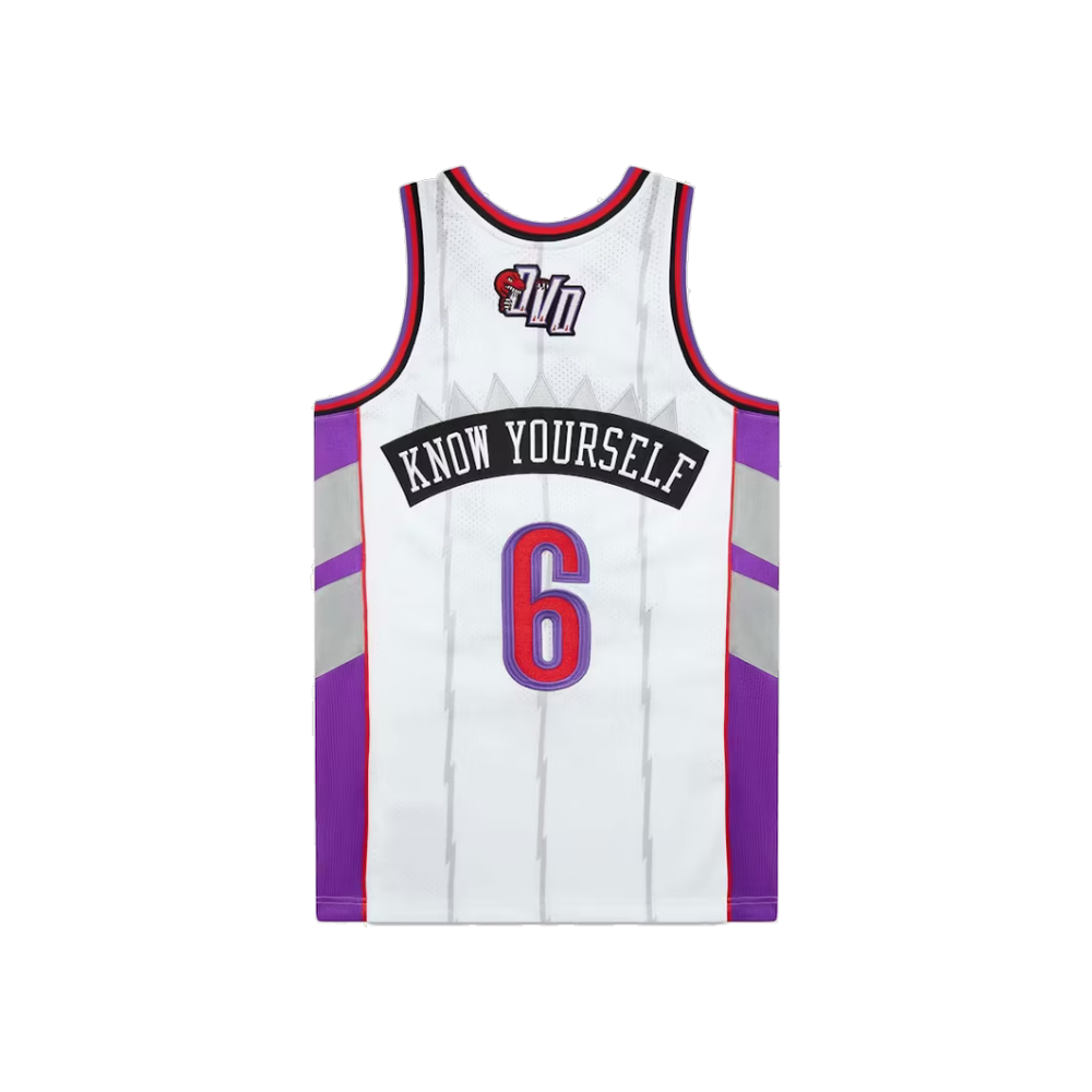 OVO Mitchell And Ness '95 Raptors Basketball Home Jersey